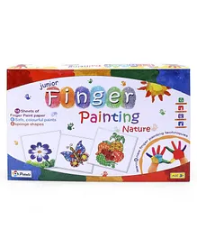 Petals Finger Painting Junior Kit - Multicolor