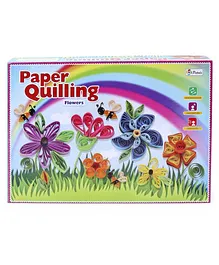 Petals Paper Quilling Flower Kit - Multicolor