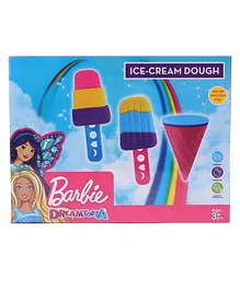 Ratnas Barbie Ice Cream Dough Set - Multicolor