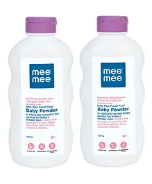 Mee Mee Fresh Feel Baby Powder Pack of 2 -  200 gm