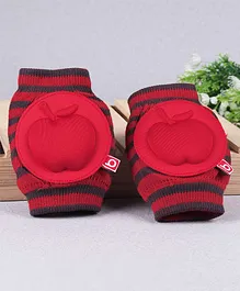 Babyhug Elbow & Knee Protection Pads White and Red (Design May Vary)