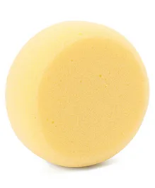 Baby Bath Sponge Round Shaped - Yellow