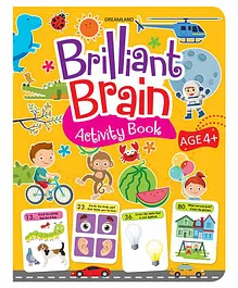Dreamland Brilliant Brain Activity Book 4+