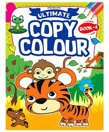 Dreamland Ultimate Copy Colour Book 4 for Kids , Drawing, Colouring, Copy Colour Book