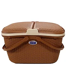 Kuchicoo Hamlock Basket - Dark Brown