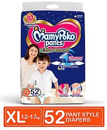 MamyPoko Pant Style Diapers Extra large - 52 Pieces
