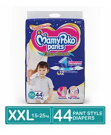 MamyPoko Extra Absorb Pant Style Diaper XX Large Size - 44 Pieces