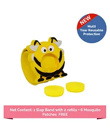 Safe-O-Kid Mosquito Repellent Band With 2 Refills - Yellow