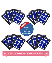 Safe-O-Kid Mosquito Repellent Patches Blue - 96 Pieces