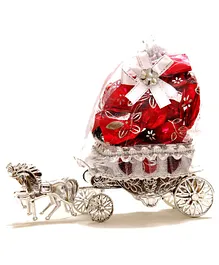 Skylofts Horse Carriage Chocolate Holder Gift Set - Red 