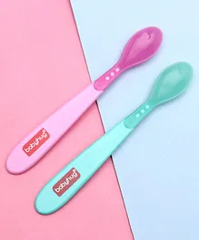 Babyhug Heat Sensitive Spoons 1.5 ml Set of 2 - Pink Green