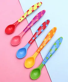 Babyhug Feeding Spoons 2 ml Set of 5 - Multicolor