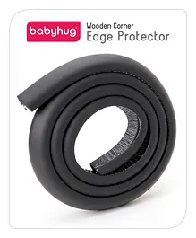 Babyhug Wooden Corner Edge Protector - Black