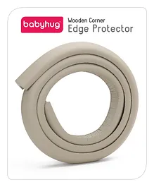 Babyhug Wooden Corner Edge Protector - Grey