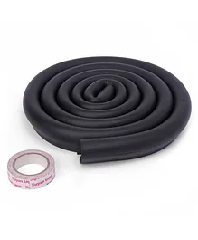 Babyhug Glass Corner Edge Protector  With Tape - Black