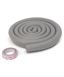Babyhug Glass Corner Edge Protector With Tape - Grey