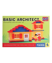 Peacock Smart Blocks Basic Architect - 180 Pieces
