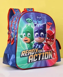 PJ Mask Ready To Action EVA 3D School Bag Multicolor - 14 Inches