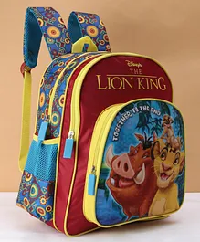 The Lion King School Bag Blue - 14 Inches