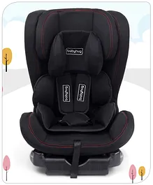 Babyhug Bon Voyage Forward Facing Isofix Convertible Car Seat - Black
