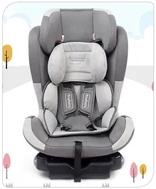 Babyhug Bon Voyage Forward Facing Isofix Convertible Car Seat - Grey
