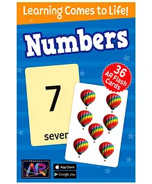 Pegasus Numbers AR Flash Cards for Children - 36 Flash Cards