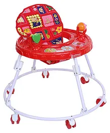 Mothertouch Round Walker - Red