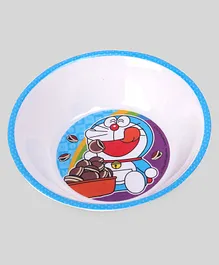 Doraemon Kidz Bowl - White & Blue