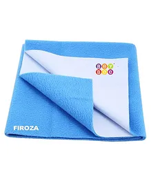 Bey Bee Waterproof Bed Protector Dry Sheet Small - Firoza Blue