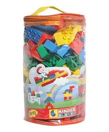 Peacock Kinder Blocks - 100 pieces