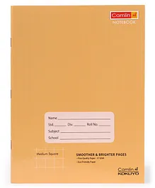 Camlin Square Notebook Brown - 180 Pages