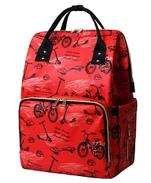 Syga Multi Purpose Diaper Bag - Red