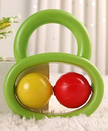 babyhug ball rattle  green