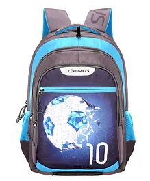 Genius Swaz Backpack Blue - 19 Inches
