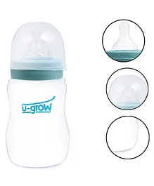 U-Grow Wide Neck Feeding Bottle White - 250 ml