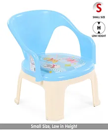 Baby Chair Giraffe & Monkey Print - Blue (Color & Print May Vary)