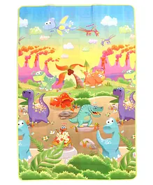 Babyhug Alphabet Floormat Dino Print - Multicolour