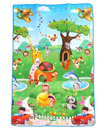 Babyhug Alphabet & Number Floormat Animal Print - Multicolour