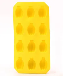Banana Shaped Ice Cube Tray - Yellow