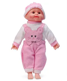 ToyMark Happy Baby Doll Light Pink - Height 35.5 cm 