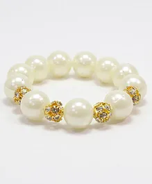 Pihoo Pearls & Beads Bracelet - Off White