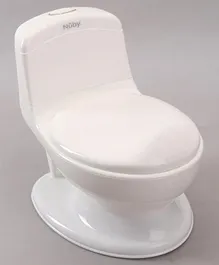 Nuby My Real Potty Realistic Training Toilet - White