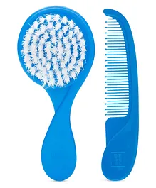Mee Mee Soft Bristled Comb & Brush Set - Blue