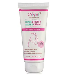 Vigini Stretch Marks Massage Bio Oil Cream Scar Removal Remover  During after pregnancy Delivery- 100 gm