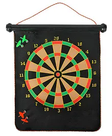Syga Double Sided Magnet Dart Board Game Black - 31 cm