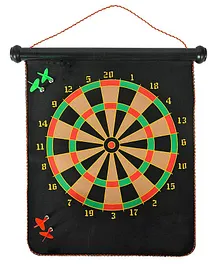 Syga Double Sided Magnet Dart Board Game Black - 43 cm