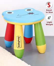 Babyhug Small Size  Stool Frog Design - Blue