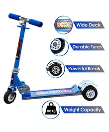 Zest 4 Toyz 3 Wheel Scooter With Brake - Assorted