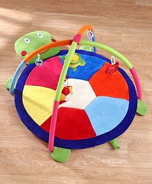 Babyhug Twist N Fold Move N Play Activity Gym Tortoise - Multicolor