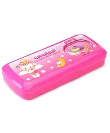 RKs Cherry Pink Pencil Box - 20 x 9 x 3 cm